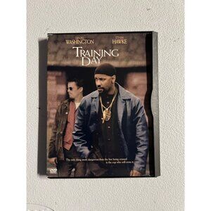 Training Day 2001 DVD Denzel Washington Crime Thriller Movie Pre-Owned